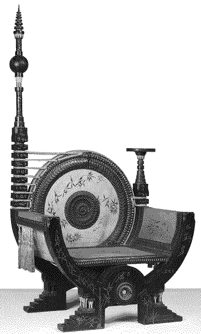 Archivo GIF con fotografía de la silla Carlo Bugatti