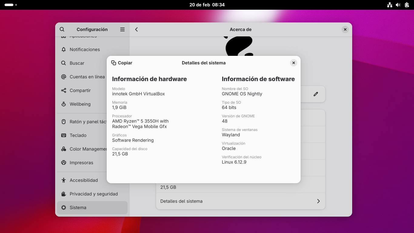 GNOME OS Nightly